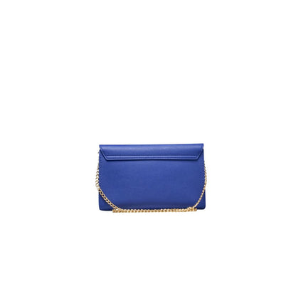 Blue Polyethylene Women Crossbody