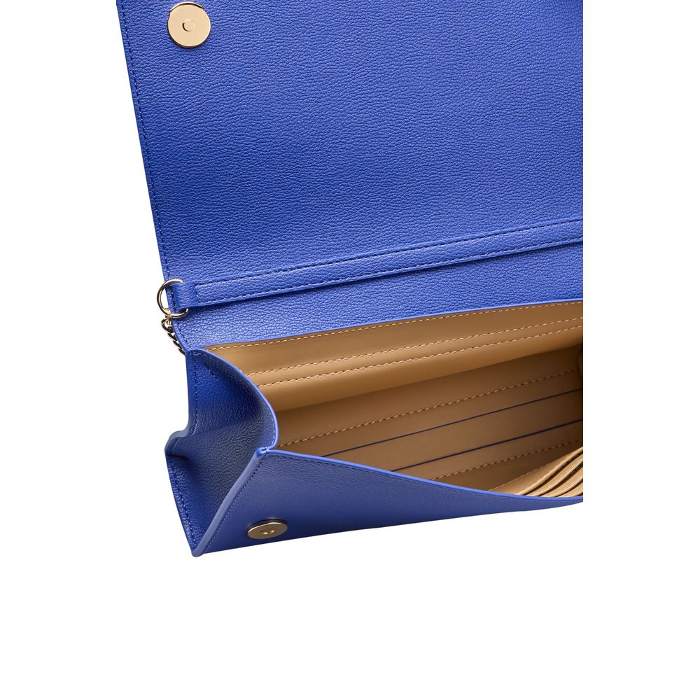 Blue Polyethylene Women Crossbody