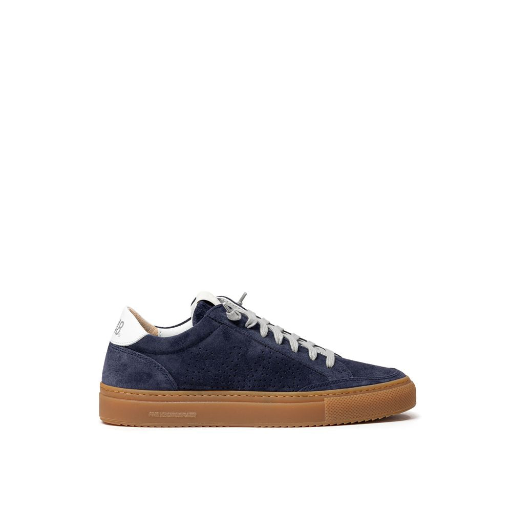 Blue Leather Sneaker