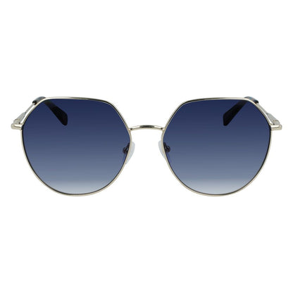 Bicolor Metal Sunglasses