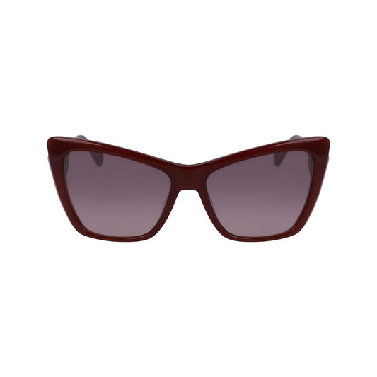 Red Acetate Sunglasses