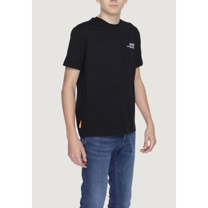 Black Cotton T-Shirt