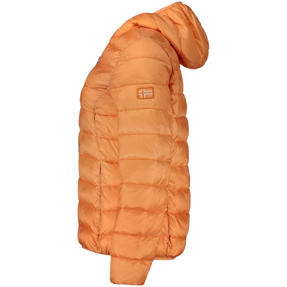 Orange Polyamide Jackets & Coat