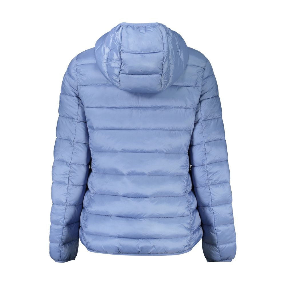 Light Blue Polyamide Jackets & Coat