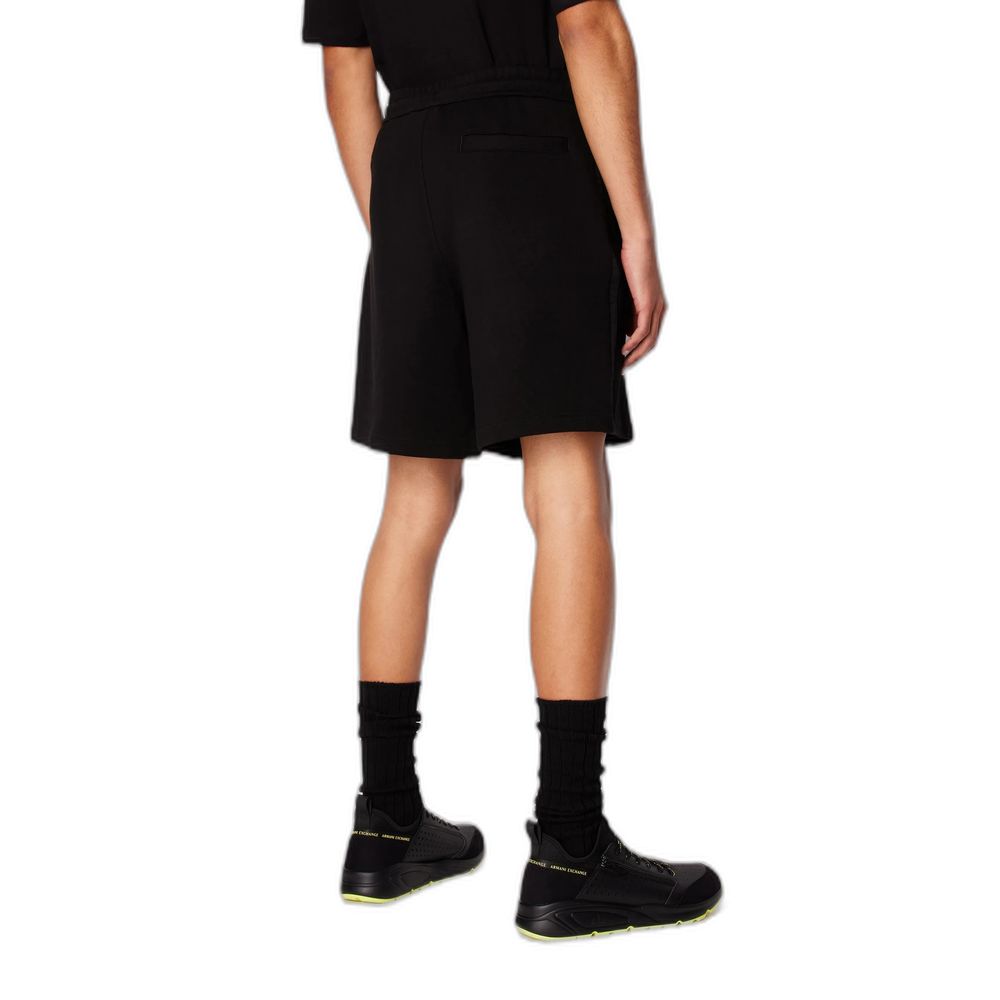 Black Cotton Short