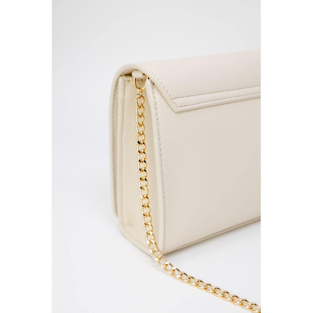 Beige Polyethylene Handbag