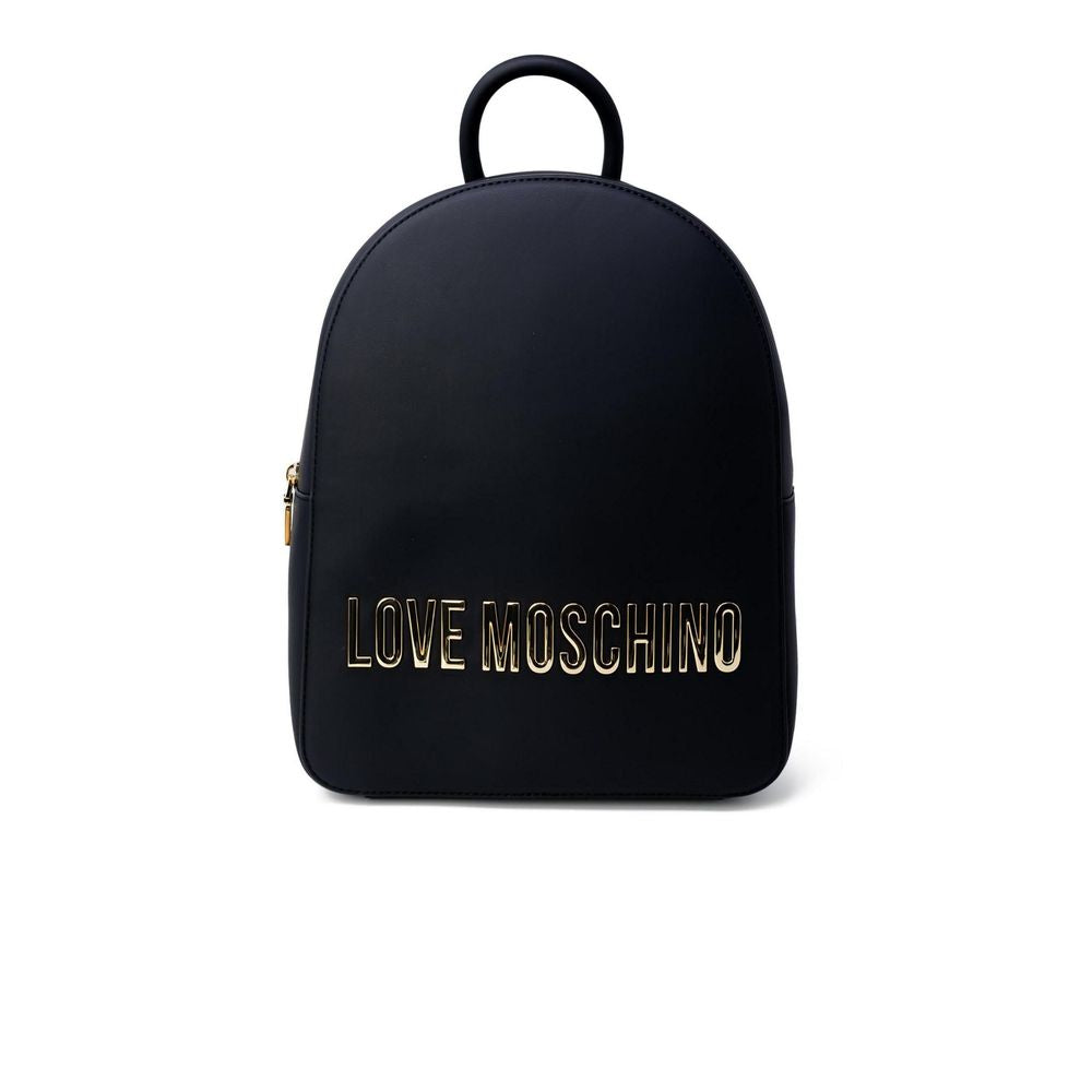 Black Polyethylene Backpack