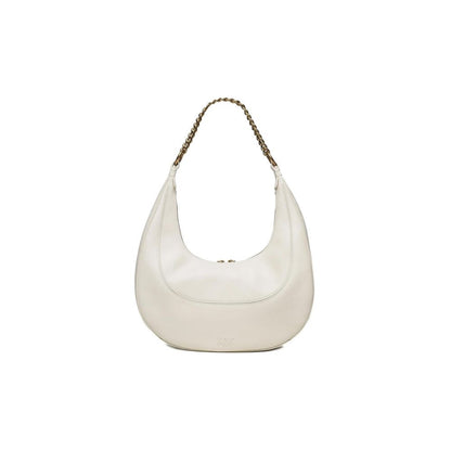 White Leather Handbag