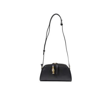 Black Leather Handbag