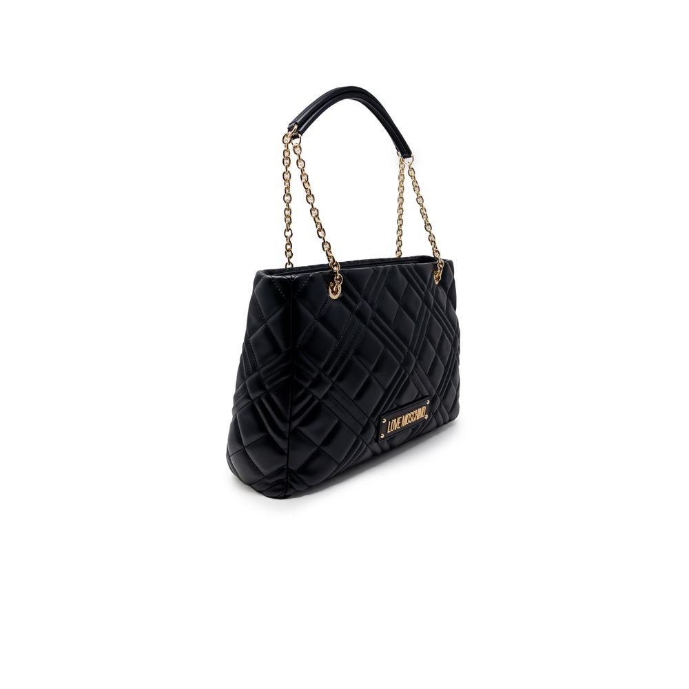 Black Polyethylene Handbag