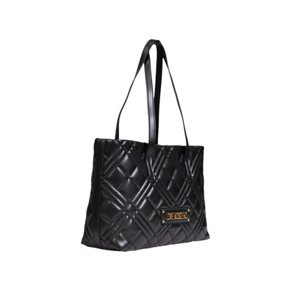 Black Polyethylene Handbag