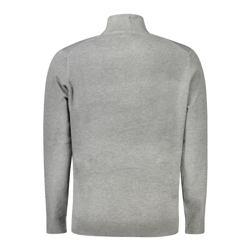 Gray Polyester Sweater