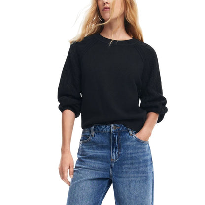 Black Viscose Sweater