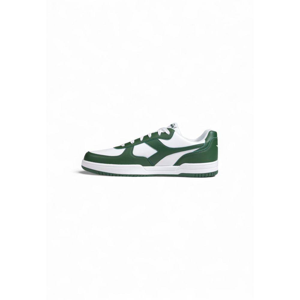 Green Synthetic Leather Sneaker