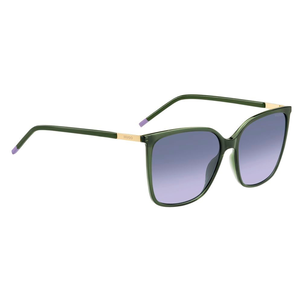 Green Resin Sunglasses