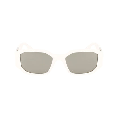 White Injected Sunglasses