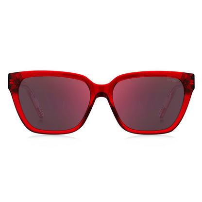 Red Acetate Sunglasses