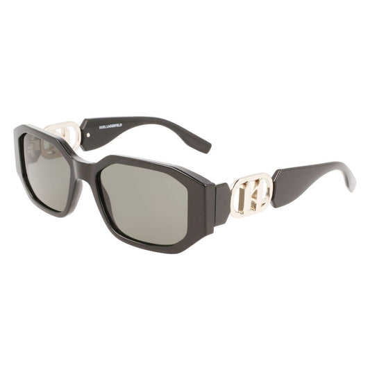 Black Injected Sunglasses