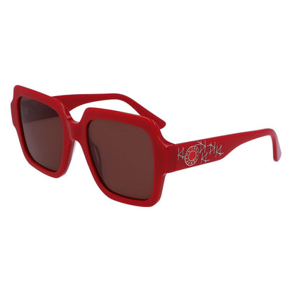 Red Acetate Sunglasses