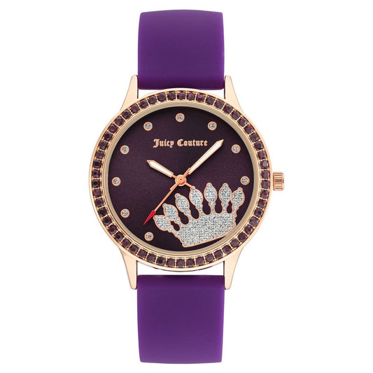 Purple Silicone Watch