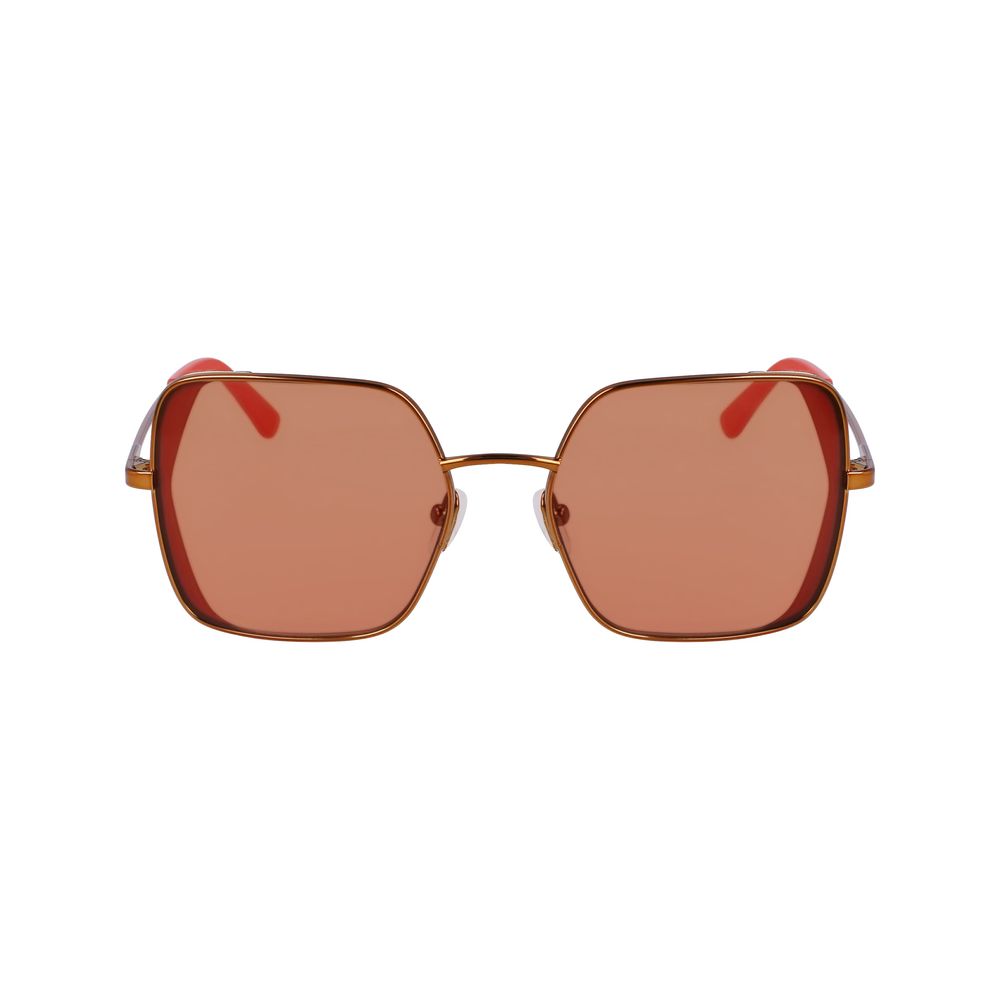 Orange Metal Sunglasses