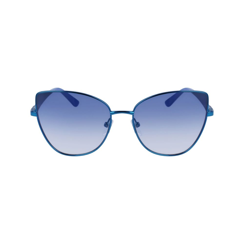 Blue Metal Sunglasses