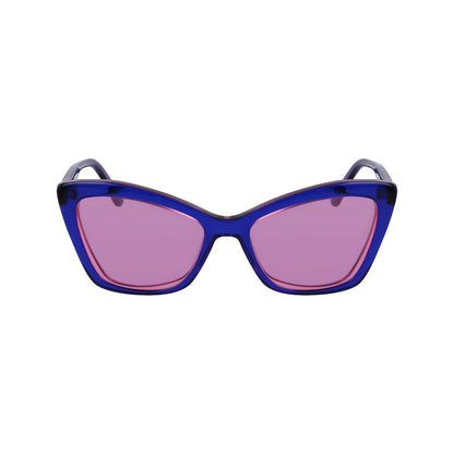 Blue Acetate Sunglasses