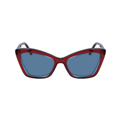 Red Acetate Sunglasses