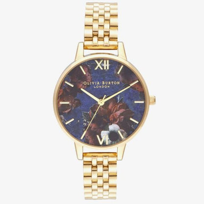 Gold Steel Watch