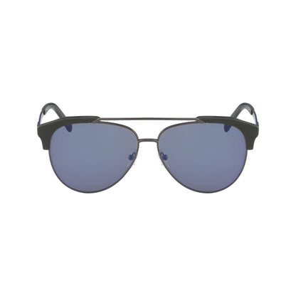 Gray Metal Sunglasses