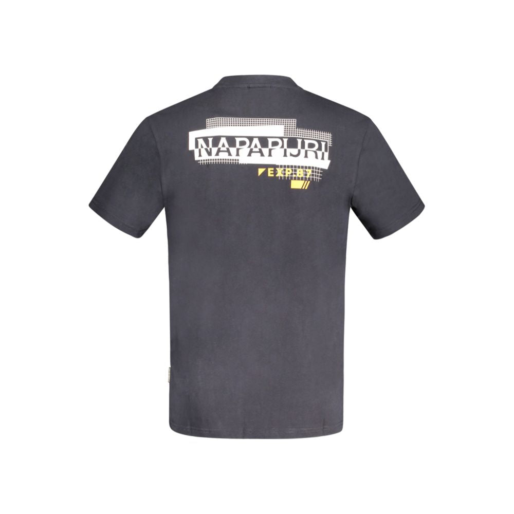 Black Cotton T-Shirt