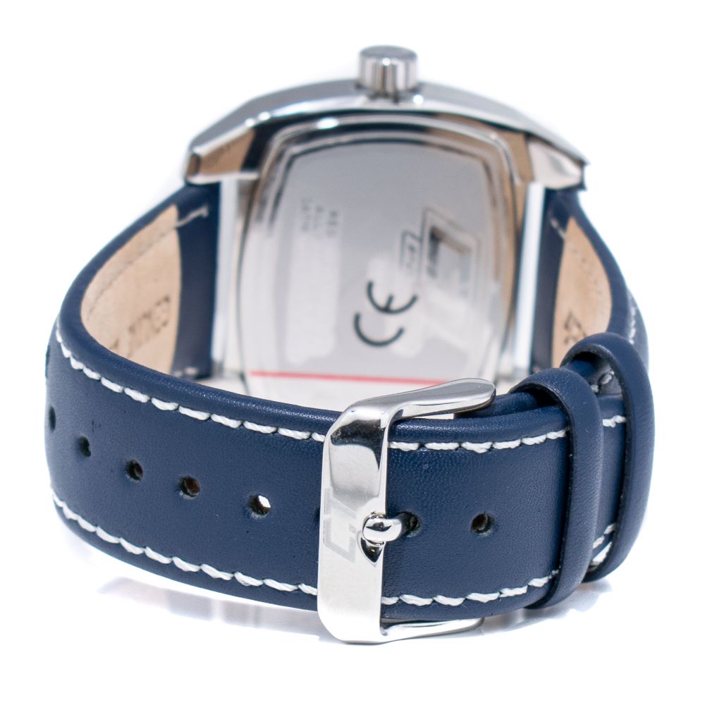 Blue Leather Watch