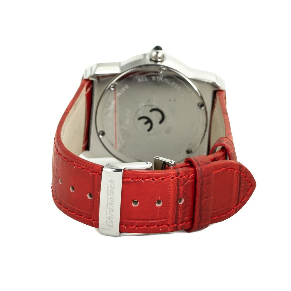 Red Leather Watch