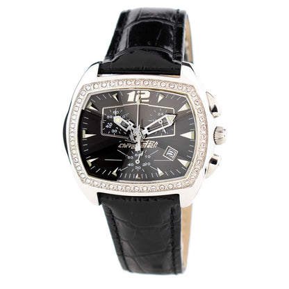 Black Leather Watch