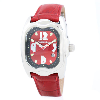 Red Leather Watch