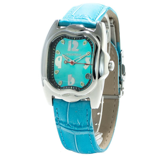 Blue Leather Watch