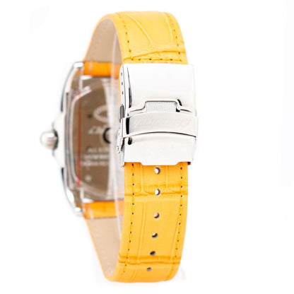 Orange Leather Watch