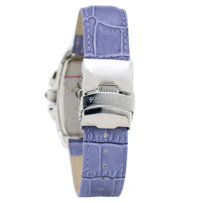 Purple Leather Watch