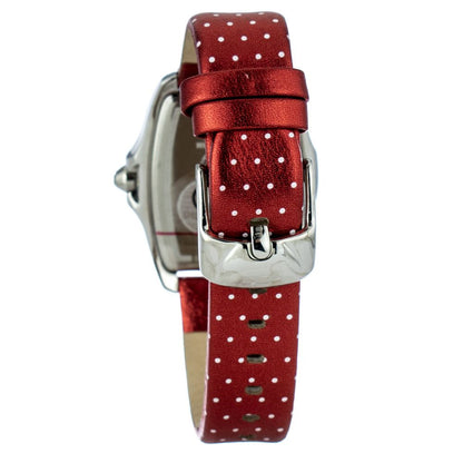 Red Leather Watch