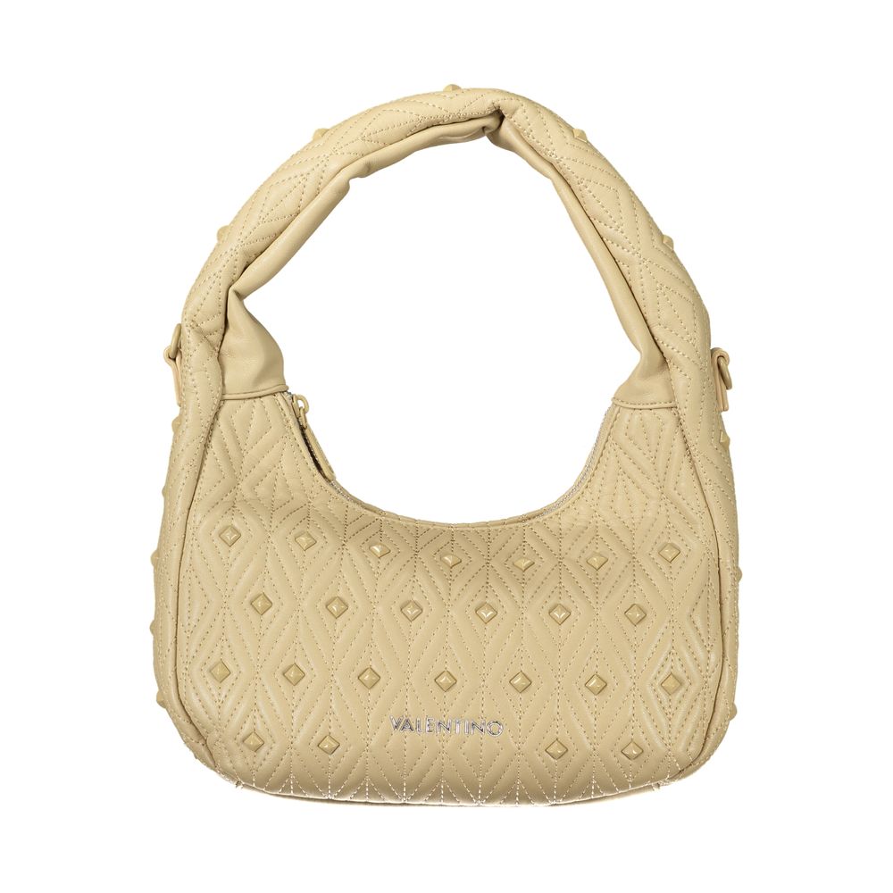 Beige Polyethylene Handbag