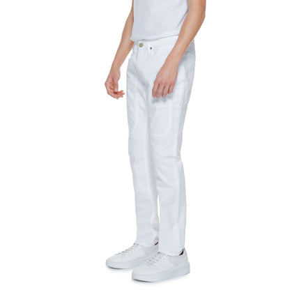 White Cotton Jeans & Pant