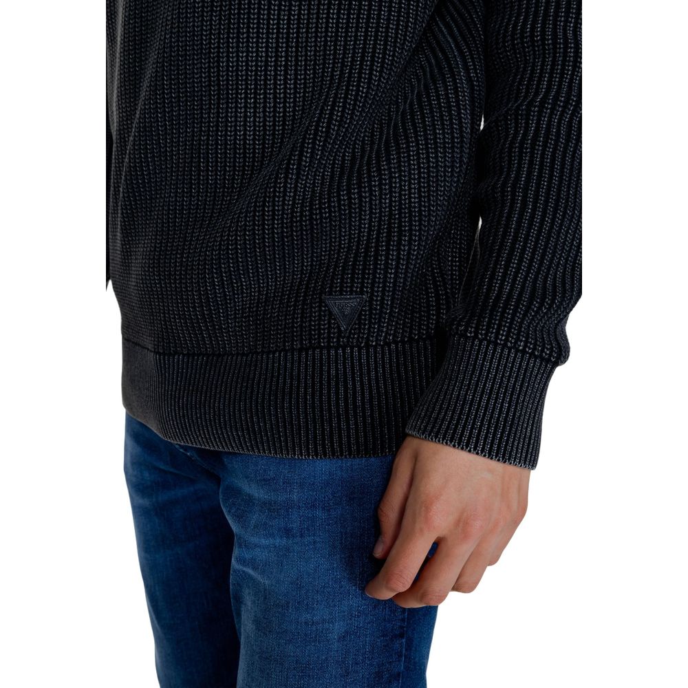 Black Cotton Sweater