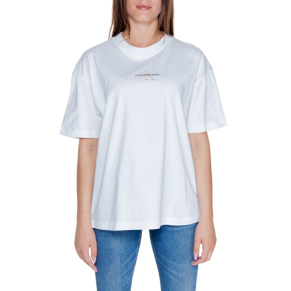 White Cotton Tops & T-Shirt