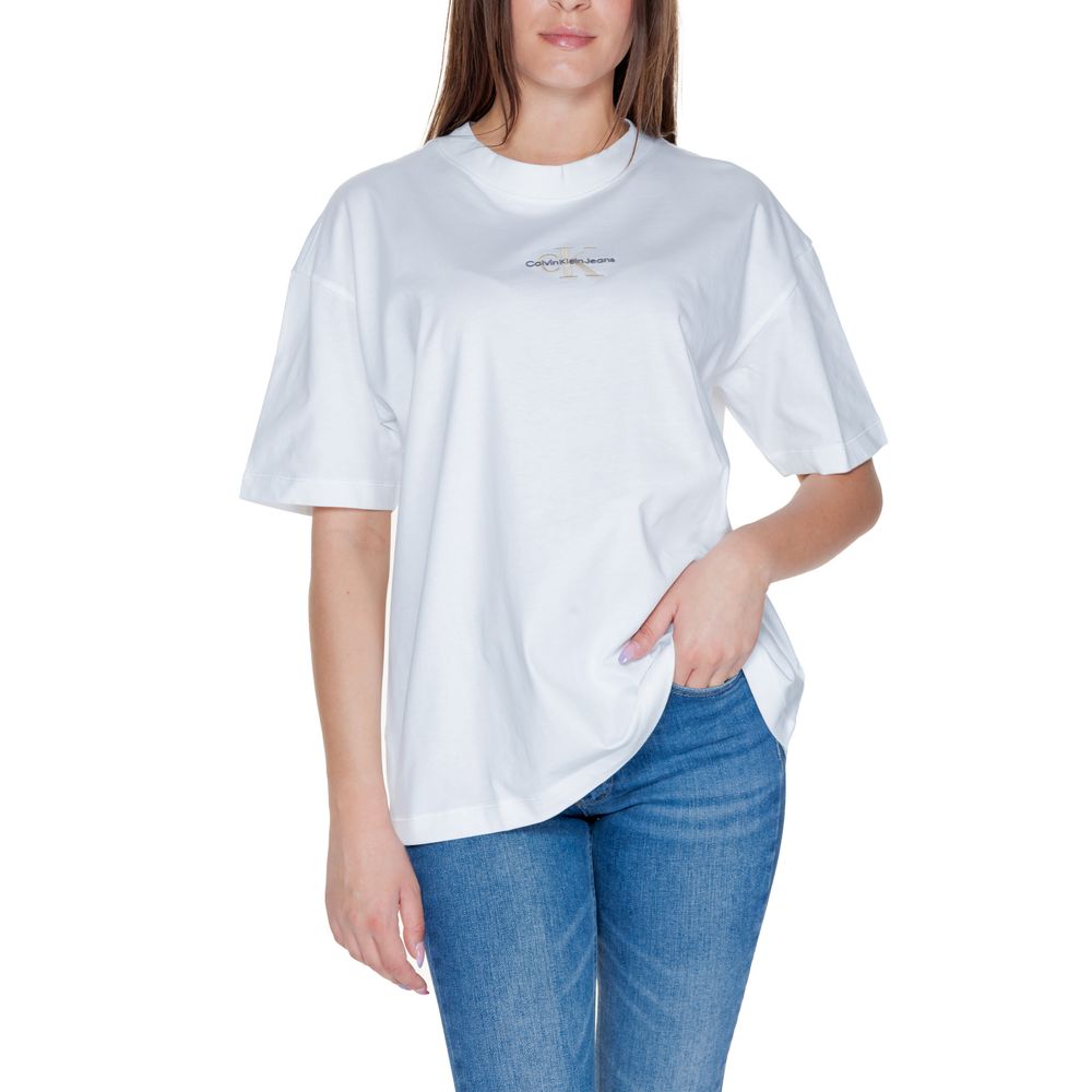 White Cotton Tops & T-Shirt