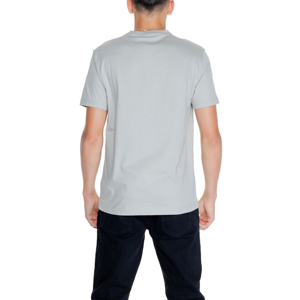 Gray Cotton T-Shirt