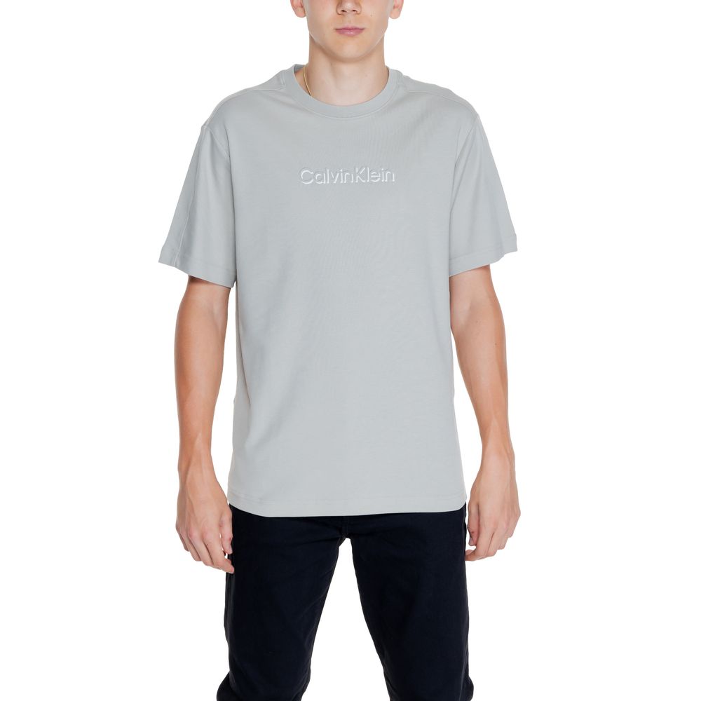 Gray Cotton T-Shirt