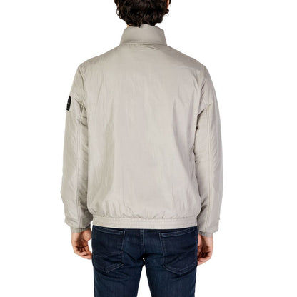 Gray Polyamide Jacket