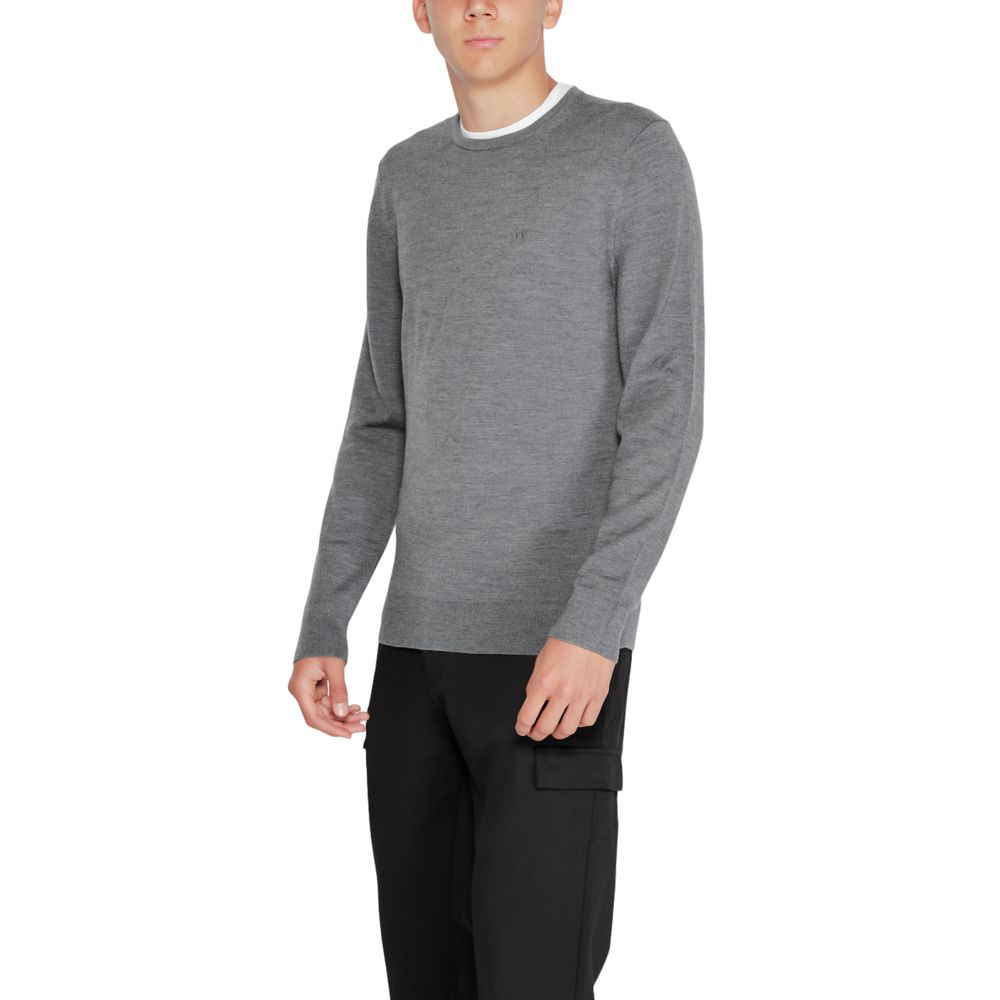 Gray Recycled Wool T-Shirt