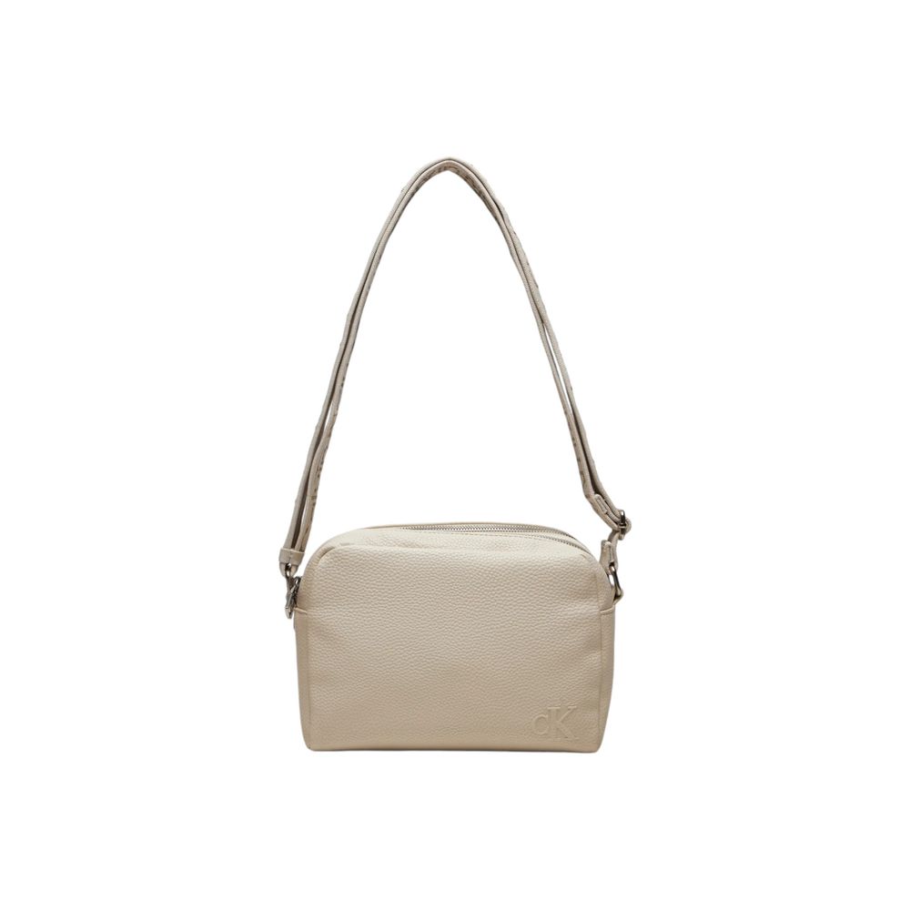 Cream Recycled Polyester Leather Accessory