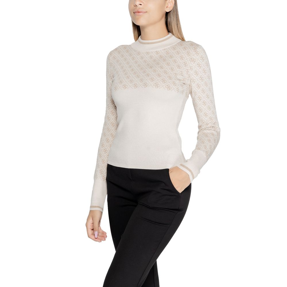 Beige Viscose Sweater